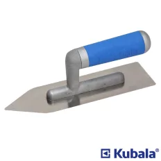  Kubala 0499 kúpos simító dekoratív vakolatokhoz 70x230 mm (rozsdamentes acél - 0,3 mm vtg)