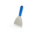 Kubala 0525 SILVER LINE profi spakli, inox - 75 mm (kúposan köszörült lap, 2K lágy markolat)