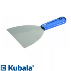   Kubala 0528 SILVER LINE profi spakli, inox - 150 mm (kúposan köszörült lap, 2K lágy markolat)