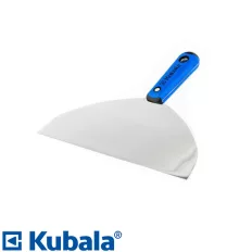   Kubala 0530 SILVER LINE profi spakli, inox - 250 mm (kúposan köszörült lap, 2K lágy markolat)
