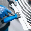 Kubala 0531 vakolatfésű, inox - 290 mm (2K nyél)