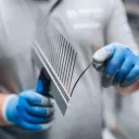 Kubala 0531 vakolatfésű, inox - 290 mm (2K nyél)