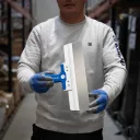 Kubala 0533 inox homlokzati spatulya - 350 mm