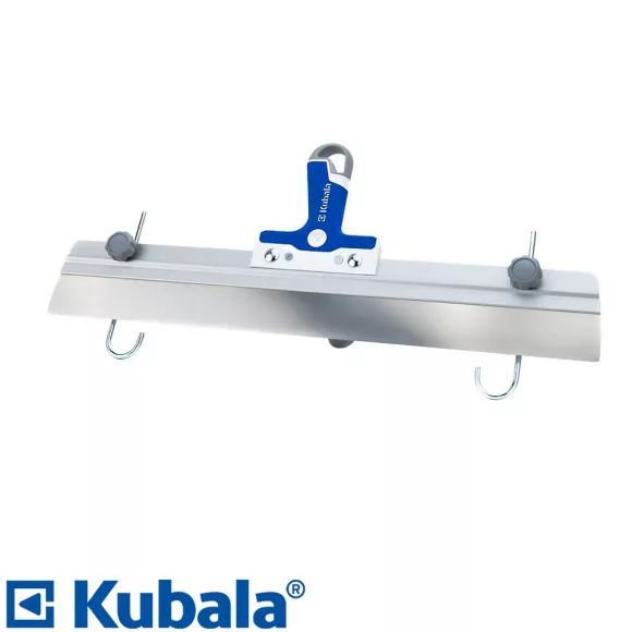 Kubala 0580 szintező spatulya terülő anyagokhoz, inox - 600 mm