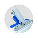 Kubala 0580 szintező spatulya terülő anyagokhoz, inox - 600 mm