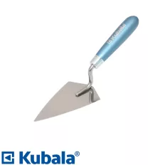 Kubala 0905 hegyes stukkó kanál - 140x80 mm (inox)