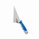 Kubala 0946 MASTER LINE hegyes stukkó kanál, 3K gumírozott nyél - 160x100 mm