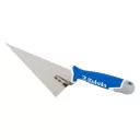 Kubala 0946 MASTER LINE hegyes stukkó kanál, 3K gumírozott nyél - 160x100 mm