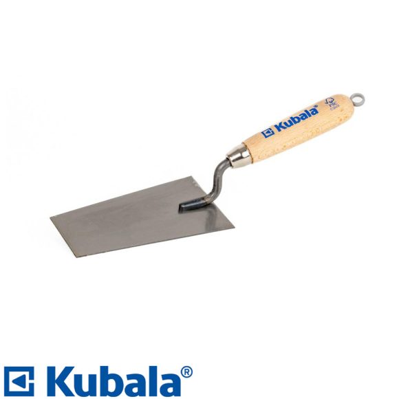 Kubala 1001 trapéz kőműves simító 145 mm (trapézkanál) (bükkfa nyél)