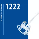 Kubala 1222 Turbo keverőszár Ø 120 mm - 600 mm - M14