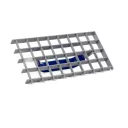 Kubala 1401 rácsos vakolatgyalu - 285x145 mm