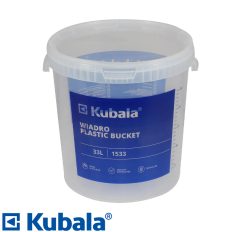 Kubala 1533 műanyag vödör, skálázott, 33 L (fedéllel)