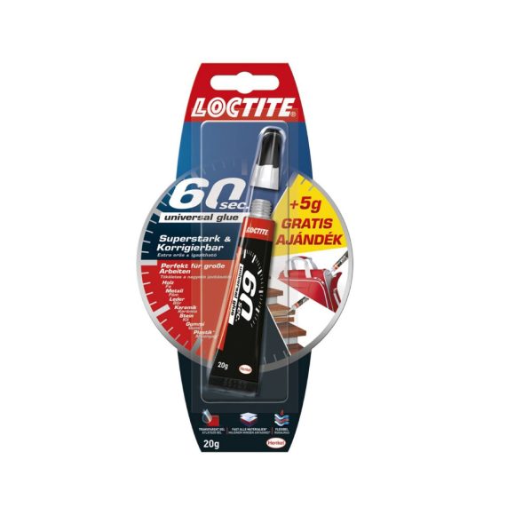 LOCTITE 60 SEC univerzális ragasztó 20g