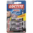 LOCTITE SUPER BOND Power Flex Gel Trio univerzális pillanatragasztó gél 3x1g