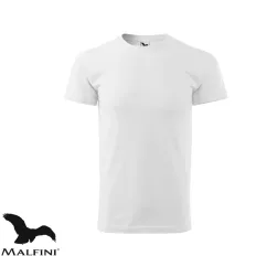   Malfini Basic 129 férfi póló, fehér 00  - 3XL méret (100% pamut, 160 g/m2)