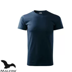   Malfini Basic 129 férfi póló, tengerészkék 02  - 3XL méret (100% pamut, 160 g/m2)