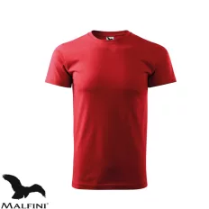   Malfini Basic 129 férfi póló, piros 07  - 3XL méret (100% pamut, 160 g/m2)