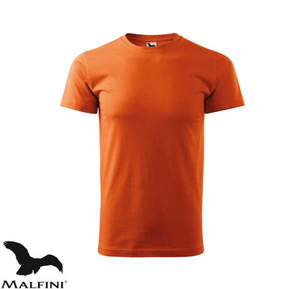 Malfini Basic 129 férfi póló, narancssárga 11  - 4XL méret (100% pamut, 160 g/m2)