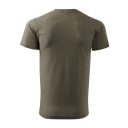 Malfini Basic 129 férfi póló, army 29  - XXL méret (100% pamut, 160 g/m2)