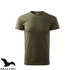   Malfini Basic 129 férfi póló, military 69  - 3XL méret (100% pamut, 160 g/m2)