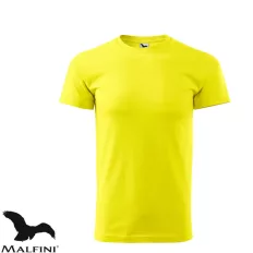   Malfini Basic 129 férfi póló, citrom 96  - 3XL méret (100% pamut, 160 g/m2)