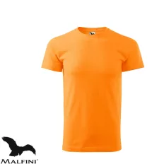   Malfini Basic 129 férfi póló, mandarinsárga A2  - 3XL méret (100% pamut, 160 g/m2)