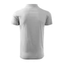 Malfini Single J. 202 férfi galléros póló, fehér 00 - M méret (100% pamut, 180 g/m2)