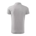 Malfini Single J. 202 férfi galléros póló, világosszürke 03 - S méret (97% pamut - 3% viszkóz, 180 g/m2)