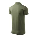 Malfini Single J. 202 férfi galléros póló, khaki 09 - S méret (100% pamut, 180 g/m2)