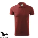 Malfini Single J. 202 férfi galléros póló, terra 13 - S méret (100% pamut, 180 g/m2)