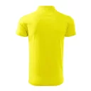 Malfini Single J. 202 férfi galléros póló, citrom 96 - S méret (100% pamut, 180 g/m2)
