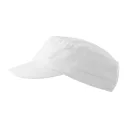 Malfini Latino 324 military stílusú sapka, fehér 00 (100% pamut, 230 g/m2)