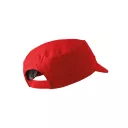 Malfini Latino 324 military stílusú sapka, piros 07 (100% pamut, 230 g/m2)