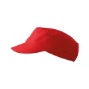 Malfini Latino 324 military stílusú sapka, piros 07 (100% pamut, 230 g/m2)