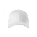 Malfini Sunshine P31 baseball sapka, fehér 00 (6 paneles, 100% pamut, 155 g/m2)