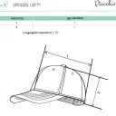 Malfini Sunshine P31 baseball sapka, fehér 00 (6 paneles, 100% pamut, 155 g/m2)