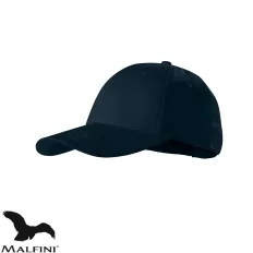   Malfini Sunshine P31 baseball sapka, tengerészkék 02 (6 paneles, 100% pamut, 155 g/m2)