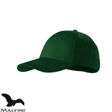   Malfini Sunshine P31 baseball sapka, üvegzöld 06 (6 paneles, 100% pamut, 155 g/m2)