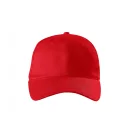 Malfini Sunshine P31 baseball sapka, piros 07 (6 paneles, 100% pamut, 155 g/m2)
