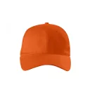 Malfini Sunshine P31 baseball sapka, narancssárga 11 (6 paneles, 100% pamut, 155 g/m2)