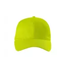Malfini Sunshine P31 baseball sapka, lime 62 (6 paneles, 100% pamut, 155 g/m2)
