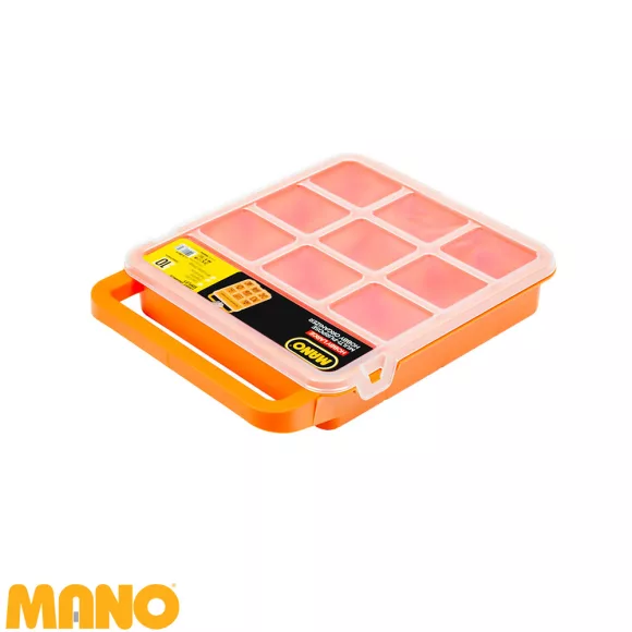 MANO H-ORG-11 10 rekeszes szortiment (műanyag) 237x302x51 mm