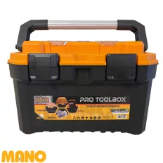   MANO Jumbo ALC-20 alu fogantyús szerszámkoffer, 490x267x320 mm
