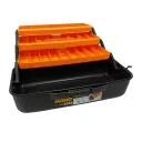 MANO BLO-16 konzoltálcás szerszámosláda (műanyag), 410x202x179 mm