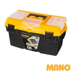   MANO BL.O-20 konzoltálcás szerszámosláda (műanyag), 510x290x280 mm