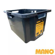  MANO DMC-50 tárolóláda (fedél nélkül) (műanyag), 591x396x295 mm
