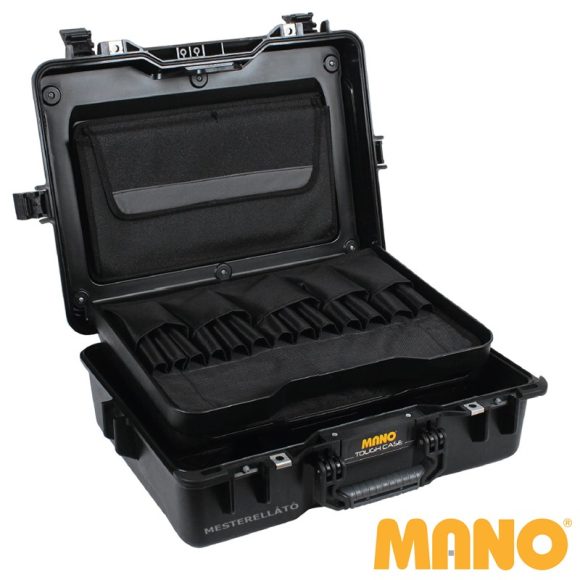 MANO MTC-330 szerszámkoffer (vászon belső), 530x400x180 mm (330BTS-SS)