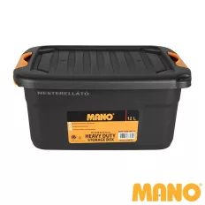   MANO NB-12 tárolóláda (fedéllel) (műanyag), 298x391x176 mm