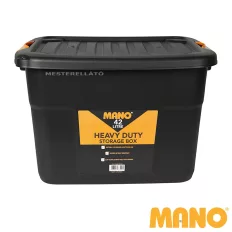   MANO NB-42 tárolóláda (fedéllel) (műanyag), 500x390x335 mm