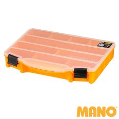 MANO ORG-10 rekeszes szortiment (műanyag), 251x200x44 mm